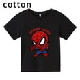 thumbnail image 2 of Camisetas de Spiderman con estampado de dibujos animados para niños y niñas, camisetas de verano de manga corta, ropa para niños de 3 a 14 años, 2 of 5