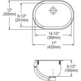 thumbnail image 5 of SS 16.3 x 16.3 x 7 Single Dual Mt Sink, 5 of 5