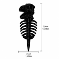 thumbnail image 2 of Dinosaur Skeleton Pet Costume, Plush Halloween Pet Hood Outfit for Cats and Dogs, Adjustable Soft Dino Outfit for Halloween & Dress-Up Play, 2 of 7