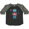 thumbnail image 3 of Inktastic Robot 4th Birthday Boys Toddler T-Shirt, 3 of 5