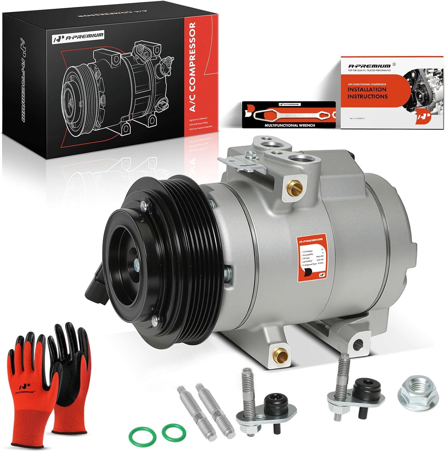 Motorcraft A/C Compressor YCC-446 - Fits 2014-2019 Ford Explorer
