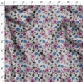 thumbnail image 4 of Soimoi Feuilles de Tissu Rayonne & Tissu Imprimé Artistique Floral par la Cour 42 Pouces de Large, 4 of 5