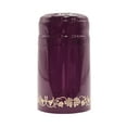 thumbnail image 2 of Home Brew Ohio Burgundy With Gold Grapes PVC Shrink Capsules 30 count, 2 of 7