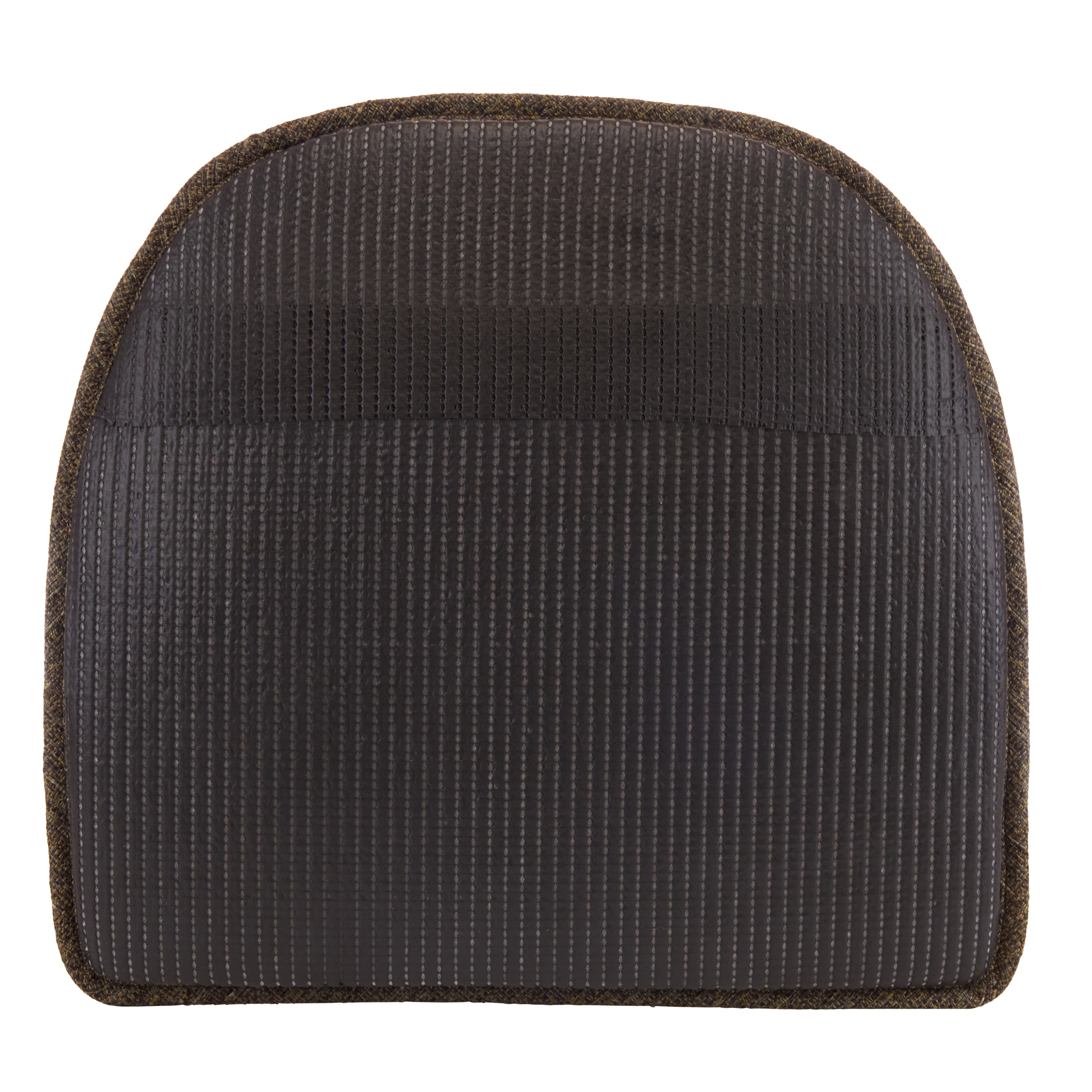 Gripper Non Slip 15" x 16" Kahuna Brown Chair Cushion