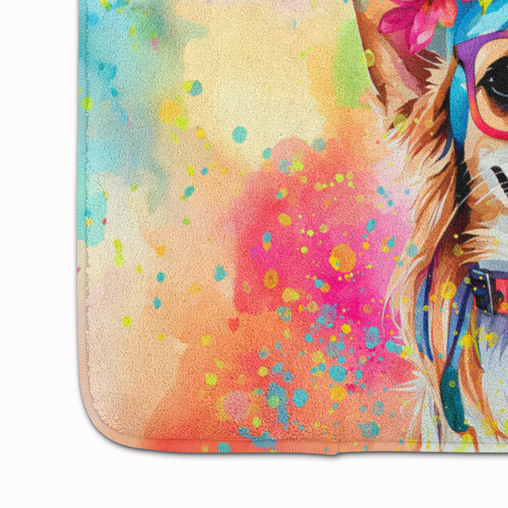 Carolines Treasures DAC2488RUG 19 x 27 in. Chihuahua Hippie Dawg Memory Foam Kitchen Mat