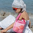 thumbnail image 3 of 1 Pack Shell Bag Seashell Mesh Tote Kids Beach Accessories Colorful Mesh Beach Bag Girls Boys Sand Bags for Collecting Holding Shells Swimming Accessories, 3 of 6
