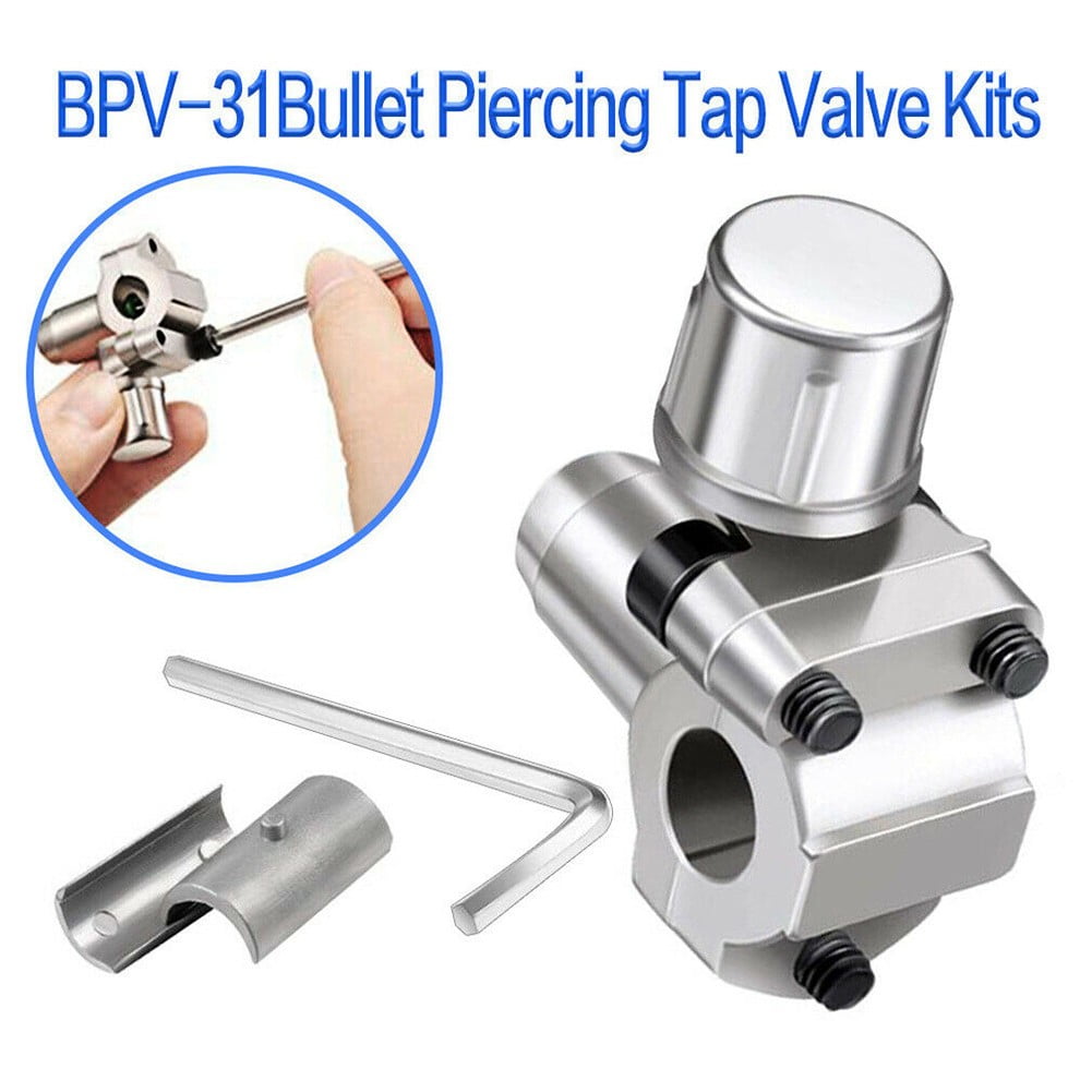 Bpv31 Bullet Piercing Valve Line Tap Hvac Parts Seal Refridgerator Ac Part Kits 