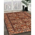 thumbnail image 3 of Ahgly Company Machine Washable Indoor Rectangle Traditional Tomato Red Area Rugs, 3' x 5', 3 of 7
