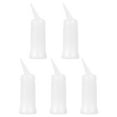 thumbnail image 3 of FELTECHELECTR 5 botellas pulverizadoras portátiles de gran capacidad para peluquería, rellenables, para champú y espray (blanco, 260 ml), 3 of 7