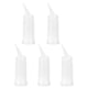 thumbnail image 3 of FELTECHELECTR 5 botellas pulverizadoras portátiles de gran capacidad para peluquería, rellenables, para champú y espray (blanco, 260 ml), 3 of 7