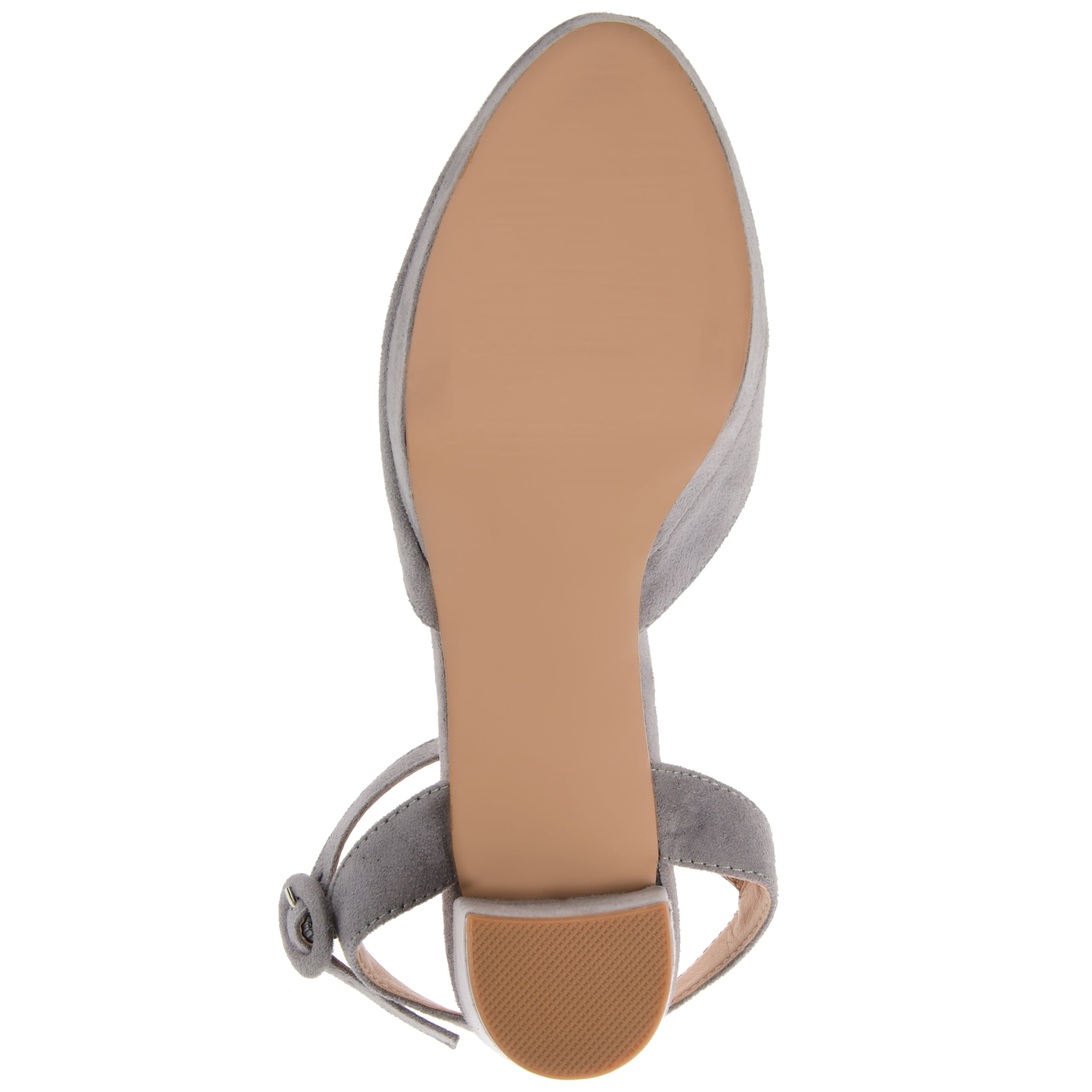 Journee Womens Roslynn Almond Toe High Block Heel Pumps, Widths Available