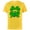 Yellow, variant on Disney and Pixar Toy Story Alien Shamrock St. Patrick’s Day - Short Sleeve Cotton T-Shirt for Adults - Customized-Black