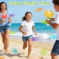 thumbnail image 5 of HiberyHom Outside Toys for Kids Ages 4-8, Flying Disc Launcher Toys 2 Pack, Manual Capture Catching Outdoor Games, Chasing Toy for Boys & Girls, Fun Family Yard Games, 5 of 6