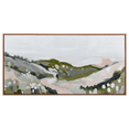 thumbnail image 1 of Bouclair Vert Tableau encadré d'un paysage coloré 36 X 18 po (91.44 X 45.7 cm), 1 of 3