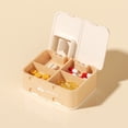 thumbnail image 1 of Plastic Rectangular Divider Cutter, Multi-Purpose Divider Box for Storage and Medication, Compact and Portable Plastic Divider for Easy Dosage, Ideal for Outdoor and Home Use, 1 of 6