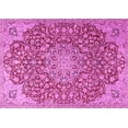thumbnail image 1 of Ahgly Company Indoor Rectangle Medallion Pink Traditional Area Rugs, 5' x 8', 1 of 4