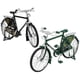 thumbnail image 2 of Vintage Bike Sculpture Miniature Bike Modeling Models for Home 2Pcs, 2 of 5