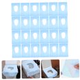 thumbnail image 3 of VERDANVERSE 30 Pcs Tapis de Toilette Jetables Bleu Film PE Durable pour Usage Extérieur, 3 of 6