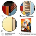thumbnail image 3 of Designart "Dawn At The De Stijl Theater II" Theatres Canvas Wall Art, 3 of 7