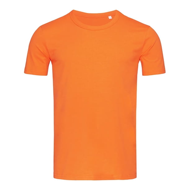 Stedman Stars - Camiseta de cuello redondo modelo Morgan para hombre (Calabaza)