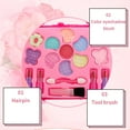 thumbnail image 3 of Kids Makeup Kit for Girl Real Washable Princess Cosmetic Set for Little Girls 3-6 Years, 3 of 8