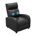 thumbnail image 5 of Lumihaven Massage Recliner Chair with Remote Control Single Sofa with PU Leather Space-Saving Design for Living Room & Bedroom, 5 of 8