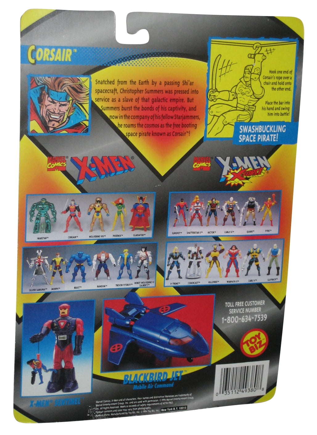X-Men Phoenix Saga Corsair Action Figure