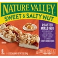 thumbnail image 3 of Nature Valley Granola Bars, Sweet and Salty Nut, Roasted Mixed Nut, 6 Bars, 7.4 OZ, 3 of 12