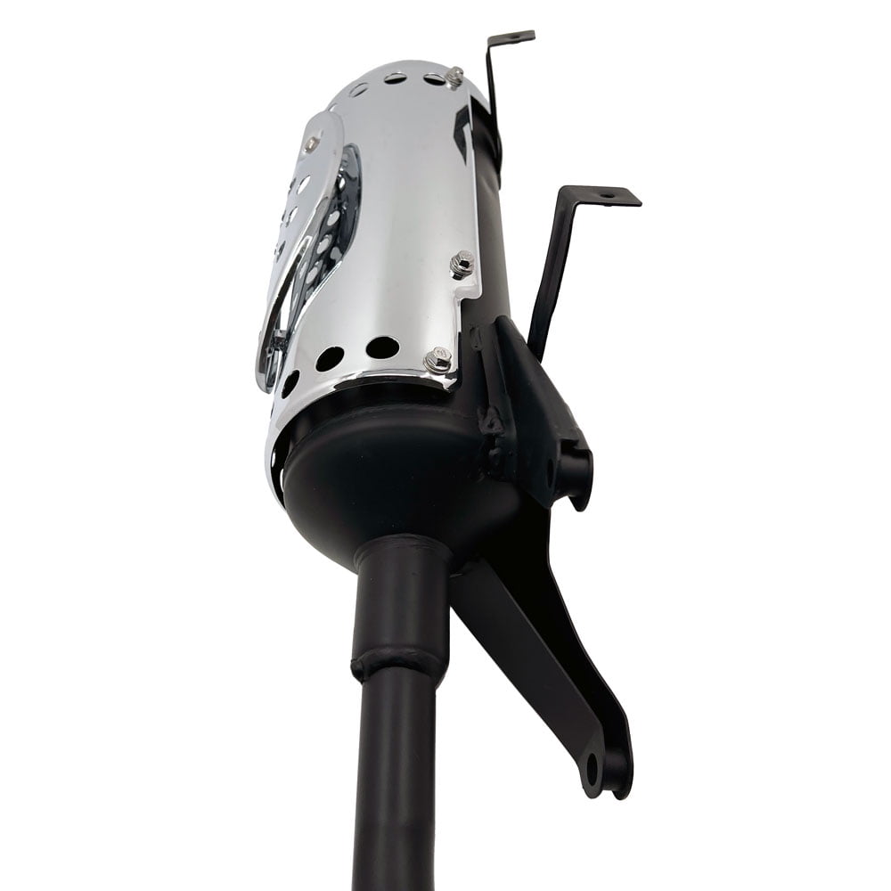 MMG Motorcycle Exhaust Muffler, Standard OEM Replacement for 125cc 150cc 4-Stroke GY6 engines compatible with Tao Tao Powermax 150 PMX150