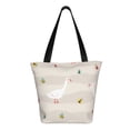 thumbnail image 3 of Gaeub Funny Goose1 Printed Tote Bag Grocery Bag Reusable Shoulder Bag with Zip for School Kitchen Park DIY, 3 of 9