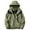 Green, variant on WREESH Men's Thermal Winter Jacket with Zippered Pockets & Adjustable Hood, Outdoor Sportswear Stand Collar Long Sleeve Coat