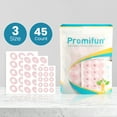 thumbnail image 3 of Promifun Corn Cushions for Toes and Feet - Callus Cushions to Protect Sore Spots with Foam Padding - Self-Stick Adhesive Pads - Relief Pain, Pressure and Friction from Shoes (Pink, 45 Count), 3 of 8