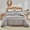 ZLJ03, variant on Grey Ruffle Duvet Cover Set Full Size, 3 Piece Boho Shabby Chic Bedding with 3 Layers Ruffles, Ultra Soft Washed Microfiber Comforter Cover with 2 Pillowcases, All Season Use