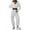 White, variant on Women's 2 Piece Tracksuits Full Zip Hoodie Jacket and Wide Leg Joggers Pant Sets Pockets Loose Casual Sports Outfits (XL, White)
