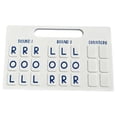 thumbnail image 2 of Mahjong Strategy Aid and Solo Practice Board, 3D Printed Lightweight Portable Training Tool for Players, 2 of 3