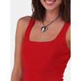 thumbnail image 4 of No Boundaries Sleeveless Square Neck Bodysuit, Women's and Women's Plus, 4 of 5