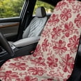thumbnail image 2 of KUIFORTI Red Flowers Car Front Seat Covers 60 x 33 Inch Beach Towel with Storage Bag Easy Installation Auto Accessories for Yoga,Gym,Workout,Sports,Running,Camping and Beach, 2 of 7