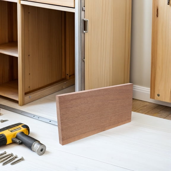 LOLIPPYY Walnut Wood Planks in Coffee Color, Unfinished Boards Ideal for Crafting, Woodworking, and Projects