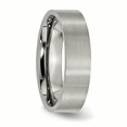 thumbnail image 4 of Titanium 6mm Ring Man Wedding Classic Flat  For Dad Mens  For Him, 4 of 10