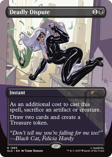 Magic the Gathering Secret Lair x Marvel's Spider-Man: Villainous Plots (Non-Foil)
