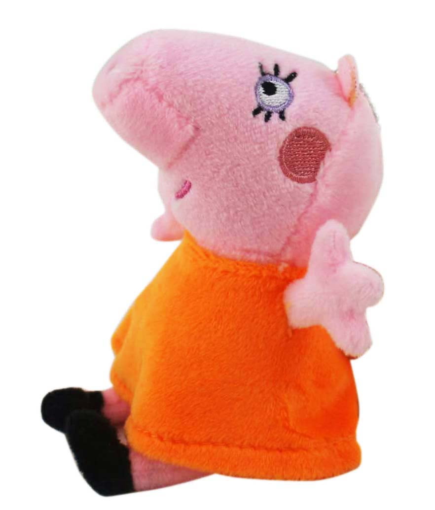 Nick Jr's Peppa Pig With Orange Dress Mini Plush Toy (4in) - Walmart.com