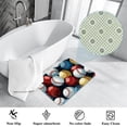 thumbnail image 3 of Baseball Elegant Polyester Indoor Rug, Non-Slip Chair Rug, Machine Washable Floor Rugs, 3 of 6