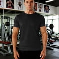 thumbnail image 2 of fatyb Men's Athletic T Shirts Short Sleeve Running Crew Neck Workout Training Tee Tops Activewear for Men, 2 of 5