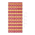 thumbnail image 1 of Gráfico de Bolsillo para El Aula, Organizador Colgante para El Aula, Soporte para Teléfono, Bolsillo, Soporte para Calculadora, Organizador de Bolsill Rojo, 1 of 9