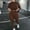 Coffee, variant on Workout Sets For Women Girl Checkered 2022 Warm Round-Neck Long Sleeve Girls' Clothing Sets Suits For Reduced Price