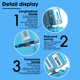 thumbnail image 4 of COMPTYCO Pelacables de fibra óptica 45-162 45-163 45-165 Pelacables Coaxial Cortadora de cables ópticas Pelacables, 4 of 5