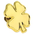 thumbnail image 3 of PinMart's Gold 4 Four Leaf Clover Shamrock St. Patrick's Day Irish Lapel Pin - 100 Pack, 3 of 3