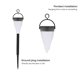 thumbnail image 4 of Lámpara De Luz Cálida De Embudo De 6 Uds, Lámpara De Decoración Colgante Y Conectable A Tierra Con Carga Solar Rgbw Colorida Kearding HA026685-02, 4 of 6