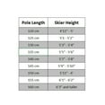 thumbnail image 3 of Whitewoods Cross Trail ADULT Cross-Country Nordic Ski Poles, 120-160cm, 3 of 3