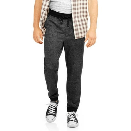 faded glory men's twill jogger pants